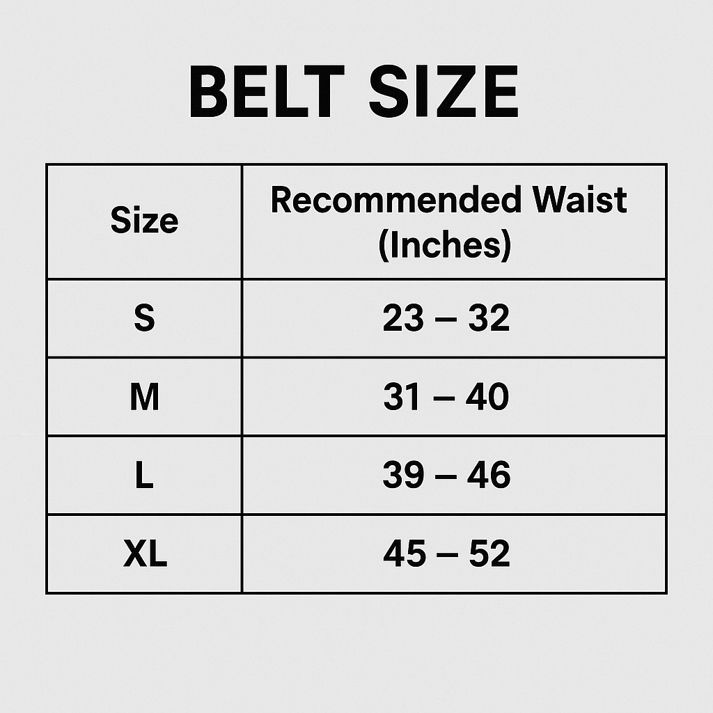 Lifting Belt w/ signature