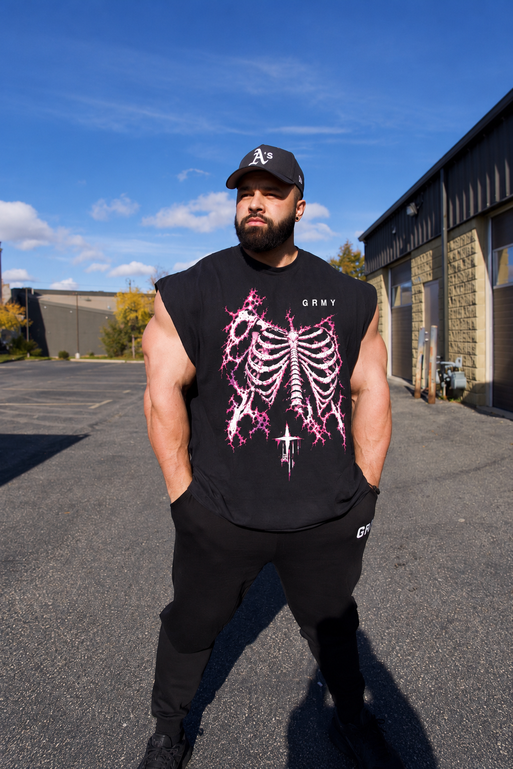GRMY Bones Muscle Tank