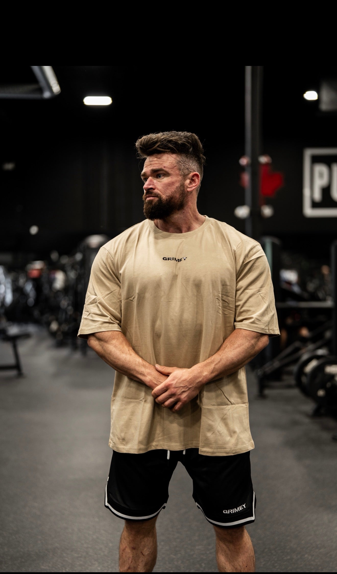 GRIMEY Essential Tee - Sand